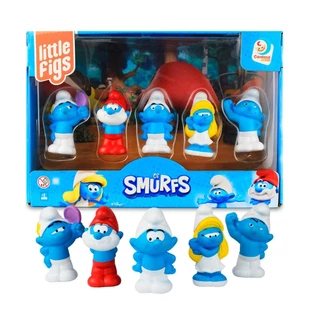 Brinquedo Dedoches Os Smurfs Vinil 3105 - Cardoso Toys