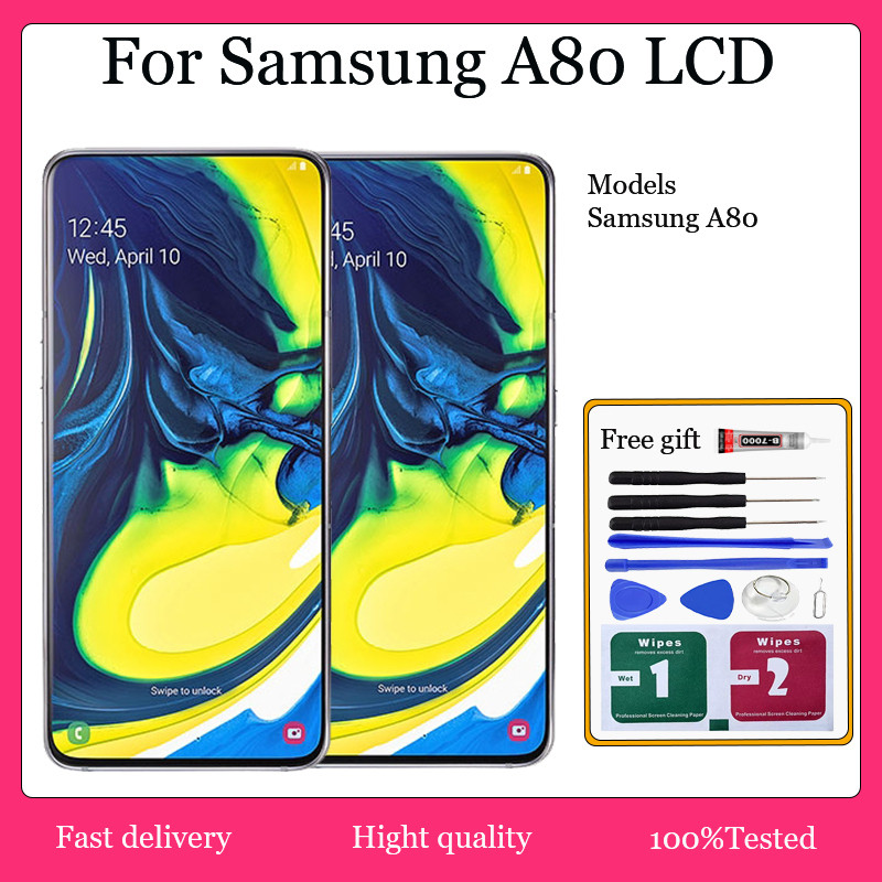 Original Para Samsung Galaxy A80/SM-A805F Display LCD Tela de Toque ...