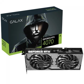 Placa de Vídeo Galax NVIDIA GeForce RTX 4070 1-Click OC 2X V2, 12GB, GDDR6X, DLSS, Ray Tracing, 47NOM7MDABXV