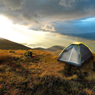 Barraca Camping Iglu 2/4 Pessoas - Barraca De Acampamento A Prova D'Água - Barraca Camping Praia em Oferta na Shopee