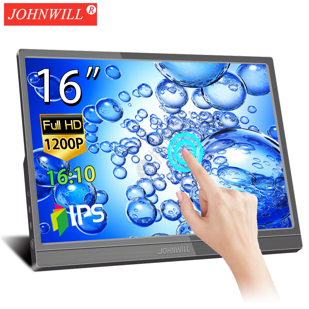 Monitor De Computador 16 Polegadas 1920x1200 Portátil Painel IPS LCD HD ...