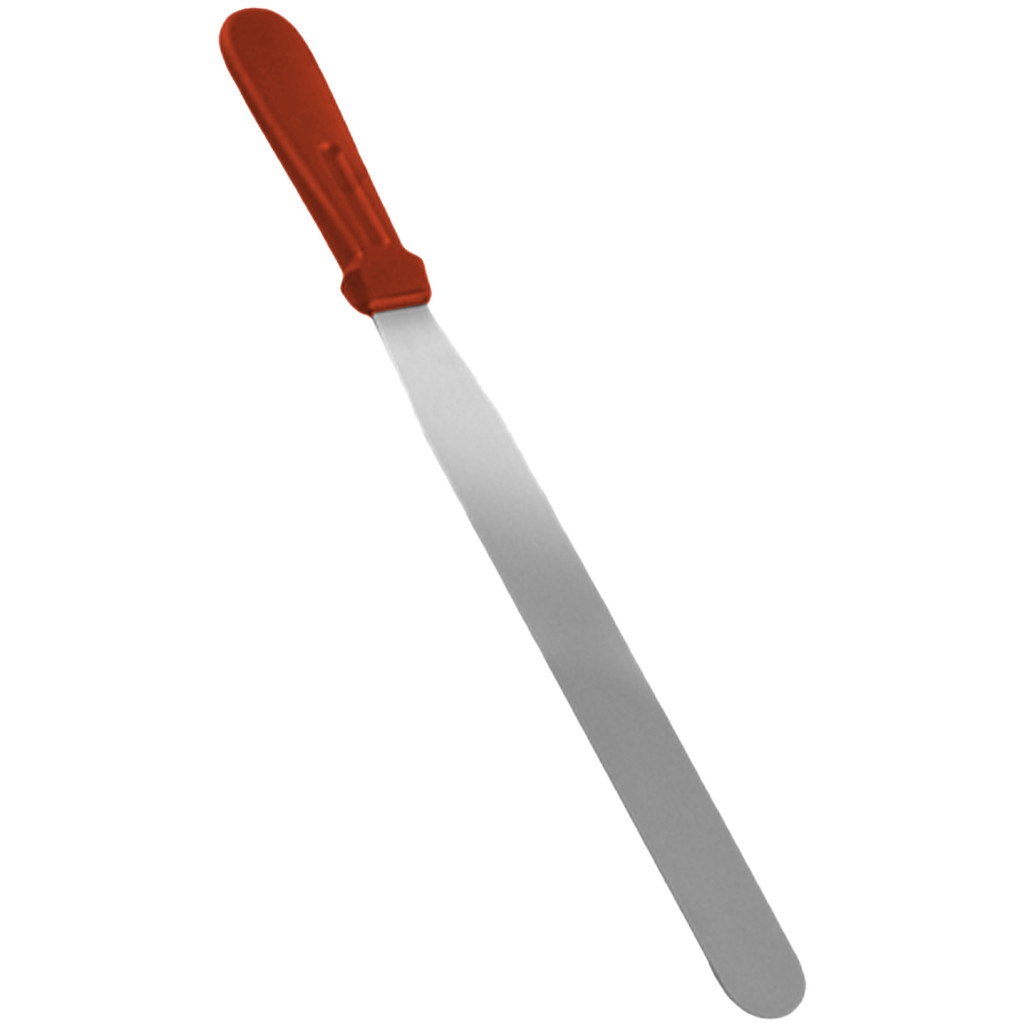 Espátula de Confeiteiro Reta 30cm Aço Inox Reforçada Terraco