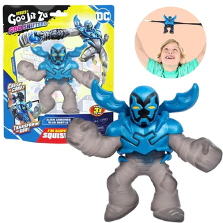 Boneco Elástico Besouro Azul de 12cm Goo Shifters-4401 Sunny