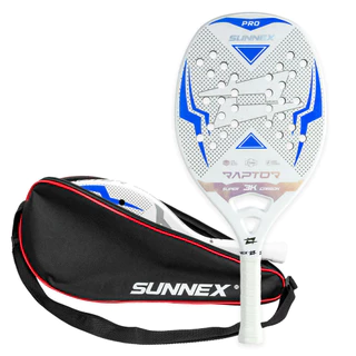 Raquete Beach Tennis Carbono 3K Pro Sunnex Raptor Azul em Oferta na Shopee