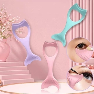 Kit 3 Peças Protetor de Silicone Para Aplicação de Máscara de Cílios/ Delineador e Sombra nos Cílios Inferiores - WL em Oferta na Shopee