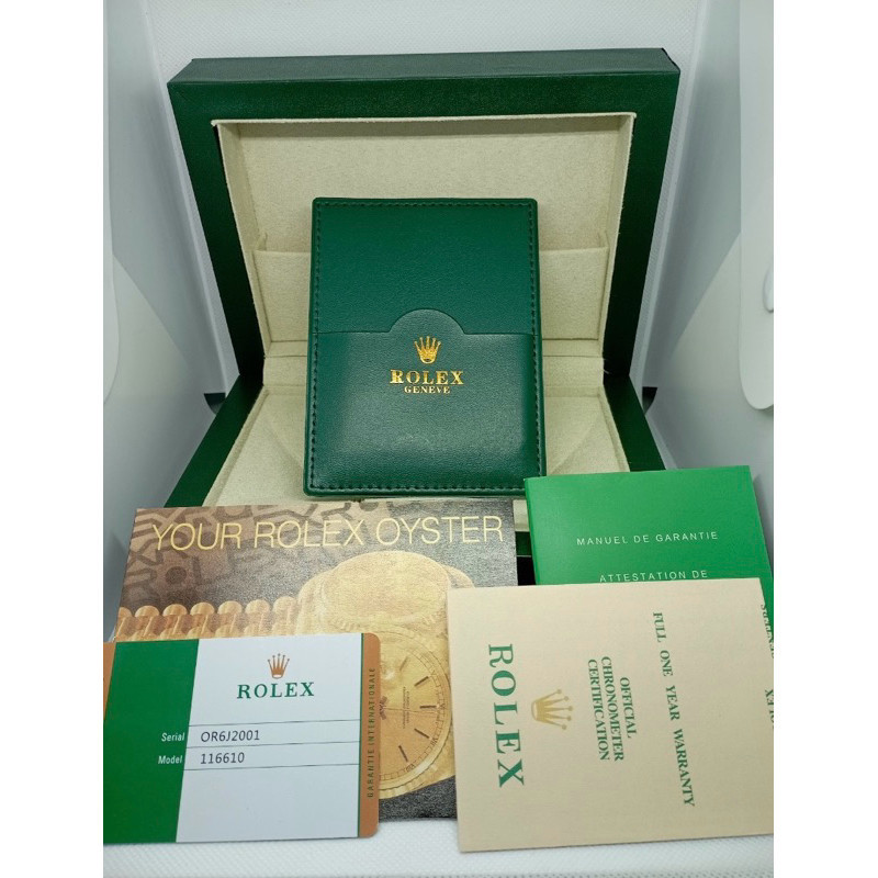 Caixa Premium Para Relógio RLX Exclusiva Com Certificado e Sacola Luxo PROMOÇÃO!!