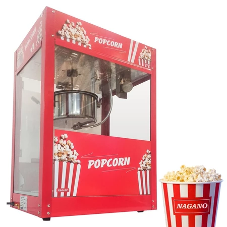 Máquina Pipoqueira Elétrica de Bancada Profissional NMPE2 - 220v