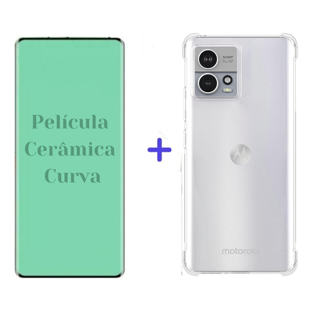 Capa + Película Curva Motorola Moto Edge 30 Fusion