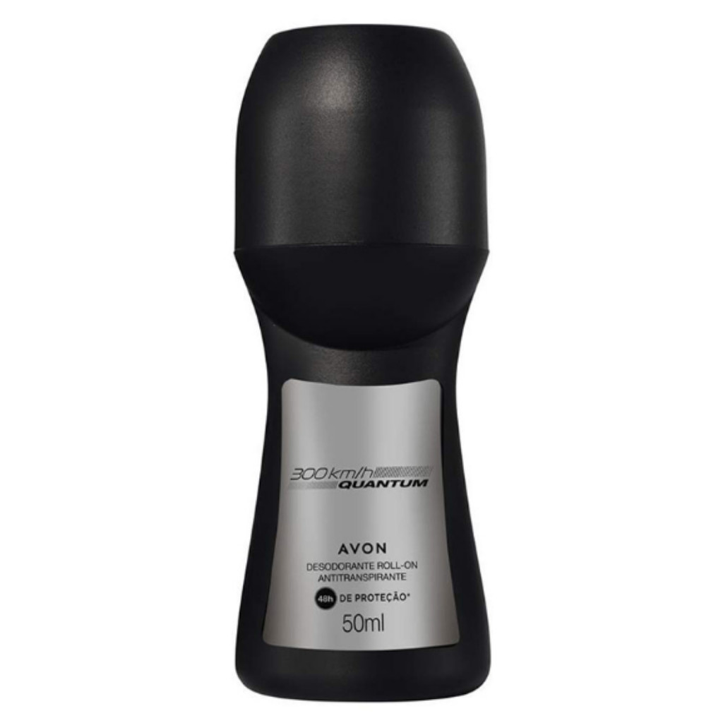 Desodorante Roll-on Atitranspirante 300km/h Quantum 48h Masculino Avon ...
