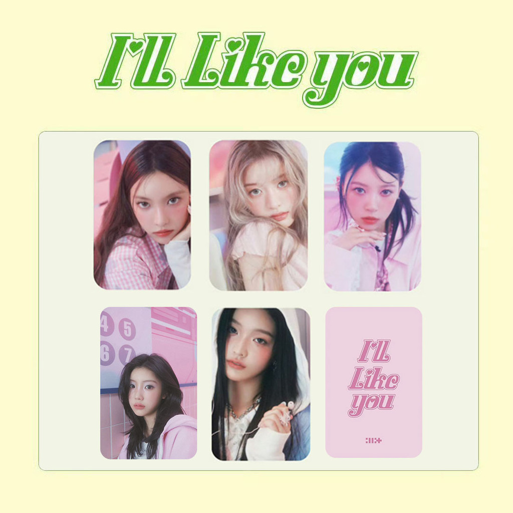 5-7pcs ILLIT Eu Lingll LIKE YOU Lomo Cards 2o min Álbum BETWEET