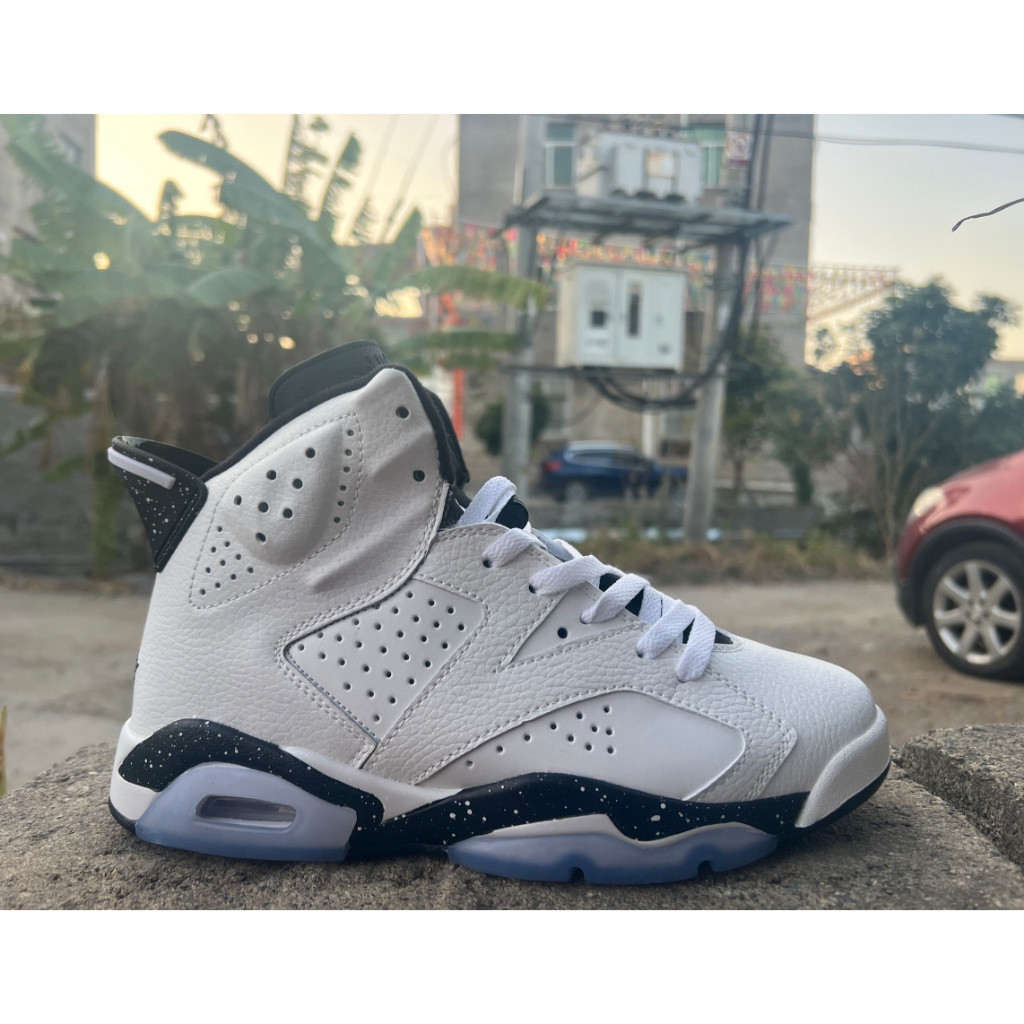 CI3125 100 N i k e Air Jordan 6 Retro Flint Cinza Branco AJ6 Tenis Tenis Basquete Shopee Brasil