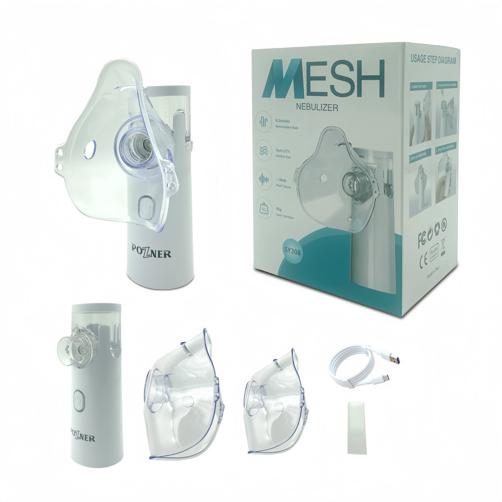 Máquina Nebulizadora Portátil Inalador Nebulizador Adulto Infantil Silencioso marisa