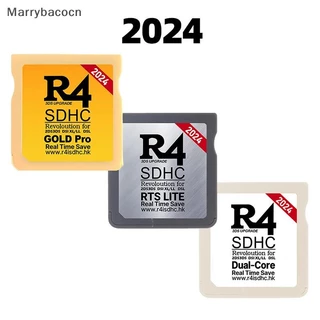 [MAR] 2024 Para Cartão De Jogo NDS R4I SDHC TF R4 Gold Pro Videogame Ouro Branco Prata Memória Digital COD