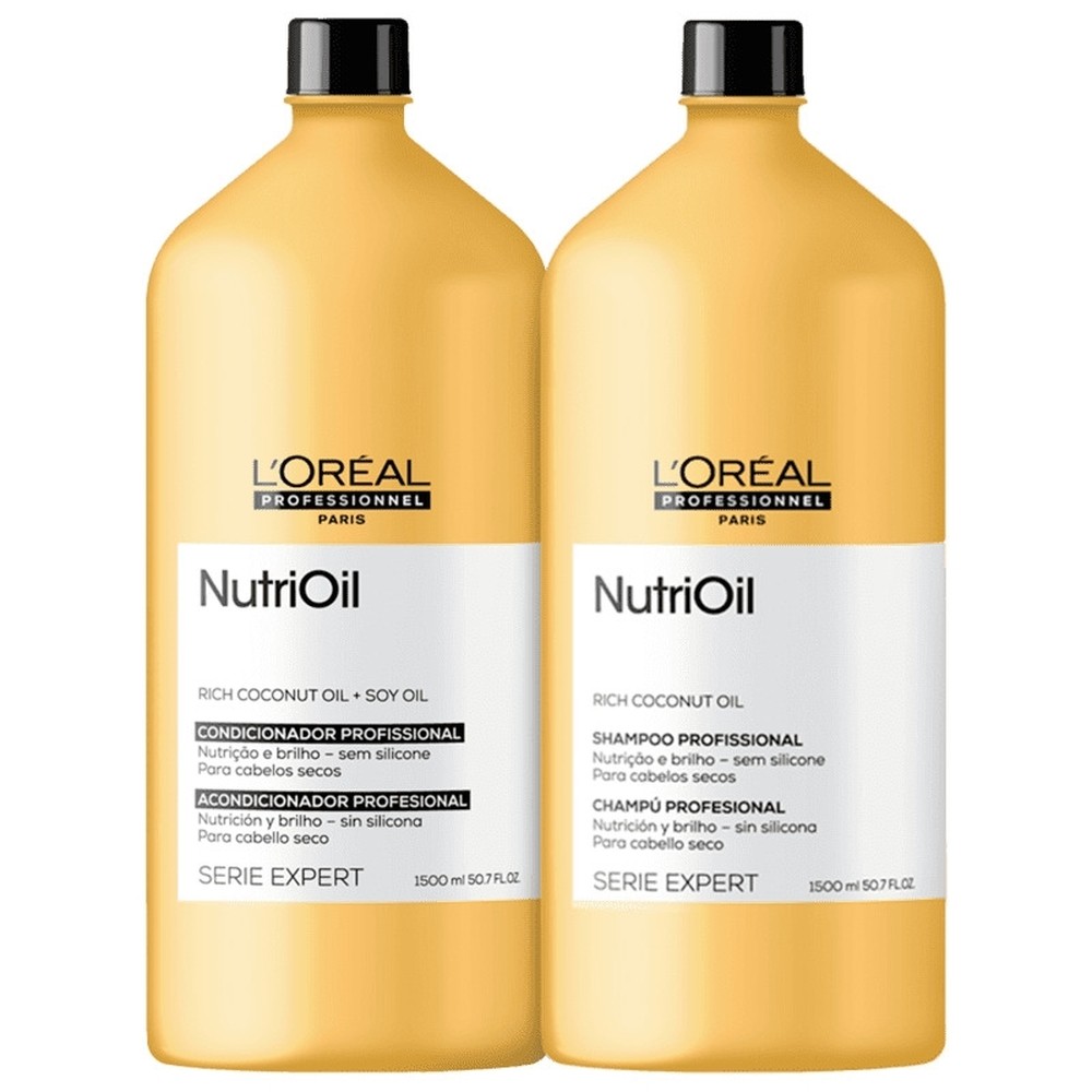 Kit L Or Al Professionnel Serie Expert Nutrioil Shampoo L