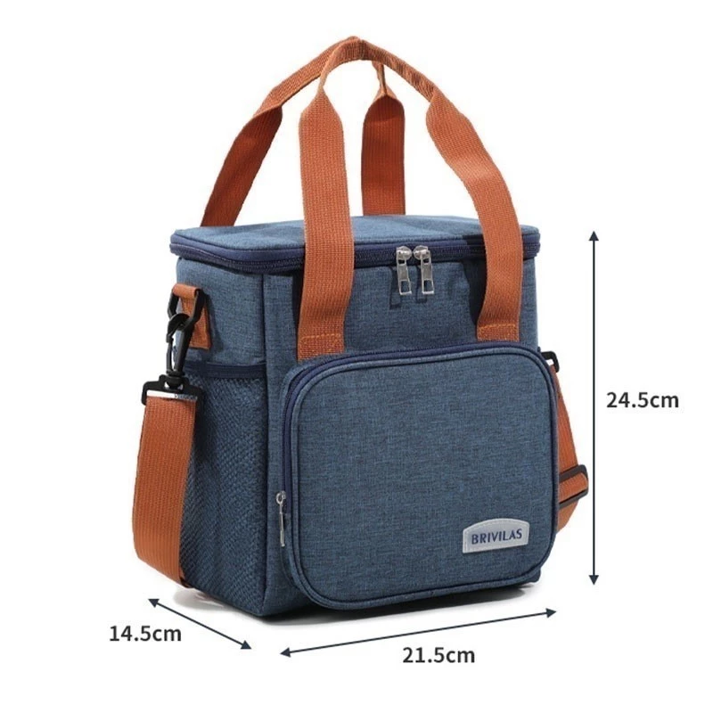 Bolsa Térmica De Grande Capacidade De Alta Qualidade Adequada Para Viagens De Piquenique Na Praia - Imagem 4