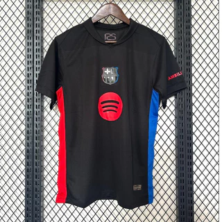 Camisa LAMINE YAMAL Time 2024/25 Camisa de Futebol Masculina Camisola Camisetas Personalizadas