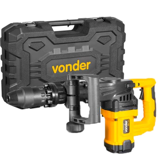 Martelo Rompedor 1300 watts 15 joules SDS Max com maleta - MRV1315 - Vonder (220V)