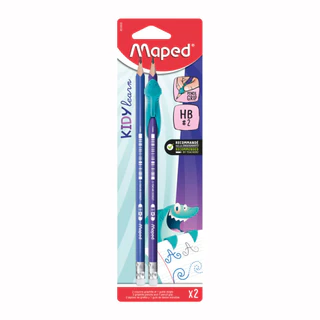 Lápis preto Nr.2 com borracha Kidy Learn 2 unid 853500 Maped