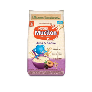 Cereal Mucilon Infantil Ameixa e Aveia 180g - Nestlé em Oferta na Shopee