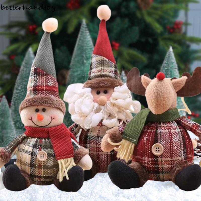 Boneco De Mesa De Natal Papai Noel / Boneco De Neve Para Decoração De Casa /Pendente de árvore de Natal