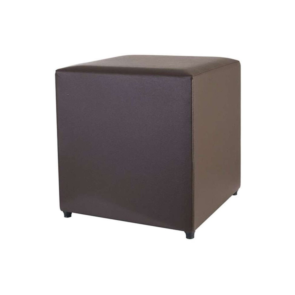 Puff Studio 40x40x40 Courino sem Rodizios | Shopee Brasil