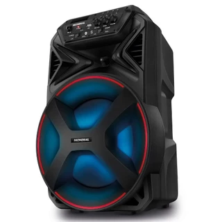 Caixa de som amplificada 250W RMS Bluetooth e FM Connect PartyPlus - CM-250 Modial