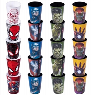 Kit 20 Copos Marvel Ovos Páscoa Lembrancinha Brinde Plasútil