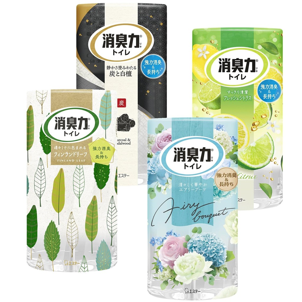 Deodorizer Power [Assorted Fragrance Pack of 4 Types] Toilet Use ...