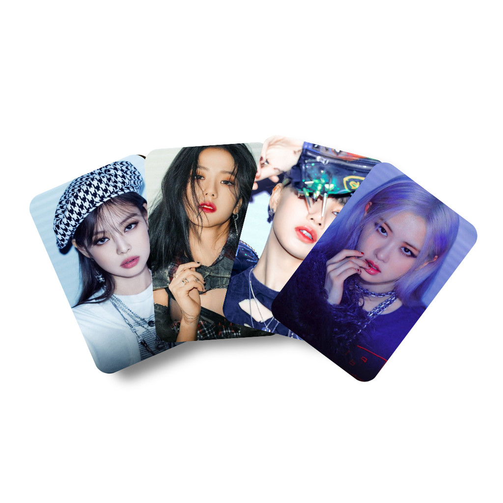 Black Pink The Album Photocard set 4 un Frente e Verso | Shopee Brasil