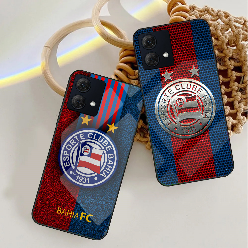 Clube bahia FC 2 Caso De Telefone Vidro Temperado Para Motorola Moto ...