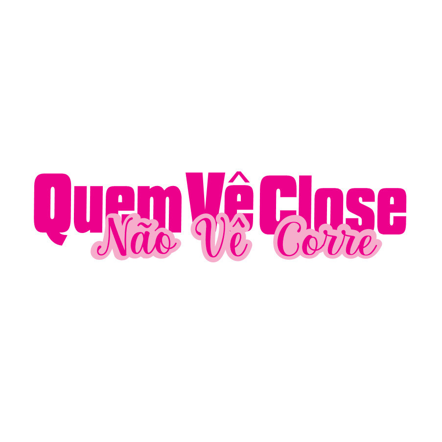 adesivo quem ve close não ver corre rosa para carros motos e capacetes ...