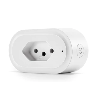 Tomada Inteligente 16A, Wi-Fi Compatível com Alexa e Google Assistente