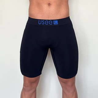 Bermuda Térmica Masculina Usee Brasil Segunda Pele Compressão Com Bolso Esportiva