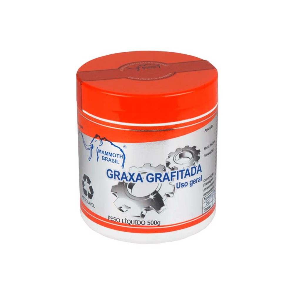 GRAXA GRAFITADA ESPECIAL JUNTA HOMOCINÉTICA MAMMOTH 500G | Shopee Brasil