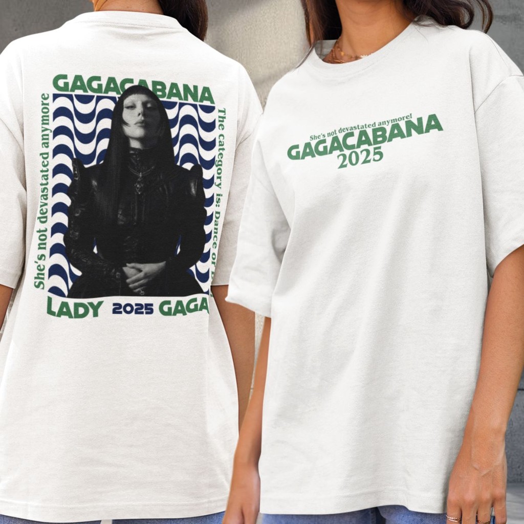 Camiseta Lady Gaga Gagacabana Mayhem Tour 2025 Coachella Brasil