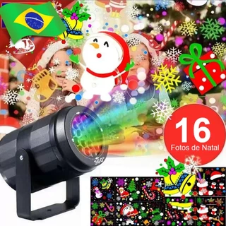 Com 16 Padrões De Projeção De Natal Luzes De Projetor De Luz Vermelha