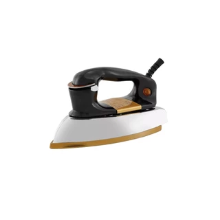 Ferro de Passar a Seco Philco PFE01P Retrô 6 Níveis de Temperatura 1100w Base Cerâmica Preto/Branco