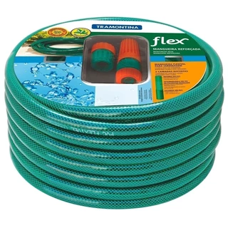 Mangueira para Jardim Tramontina Flex Verde com Engate 20m em Oferta na Shopee
