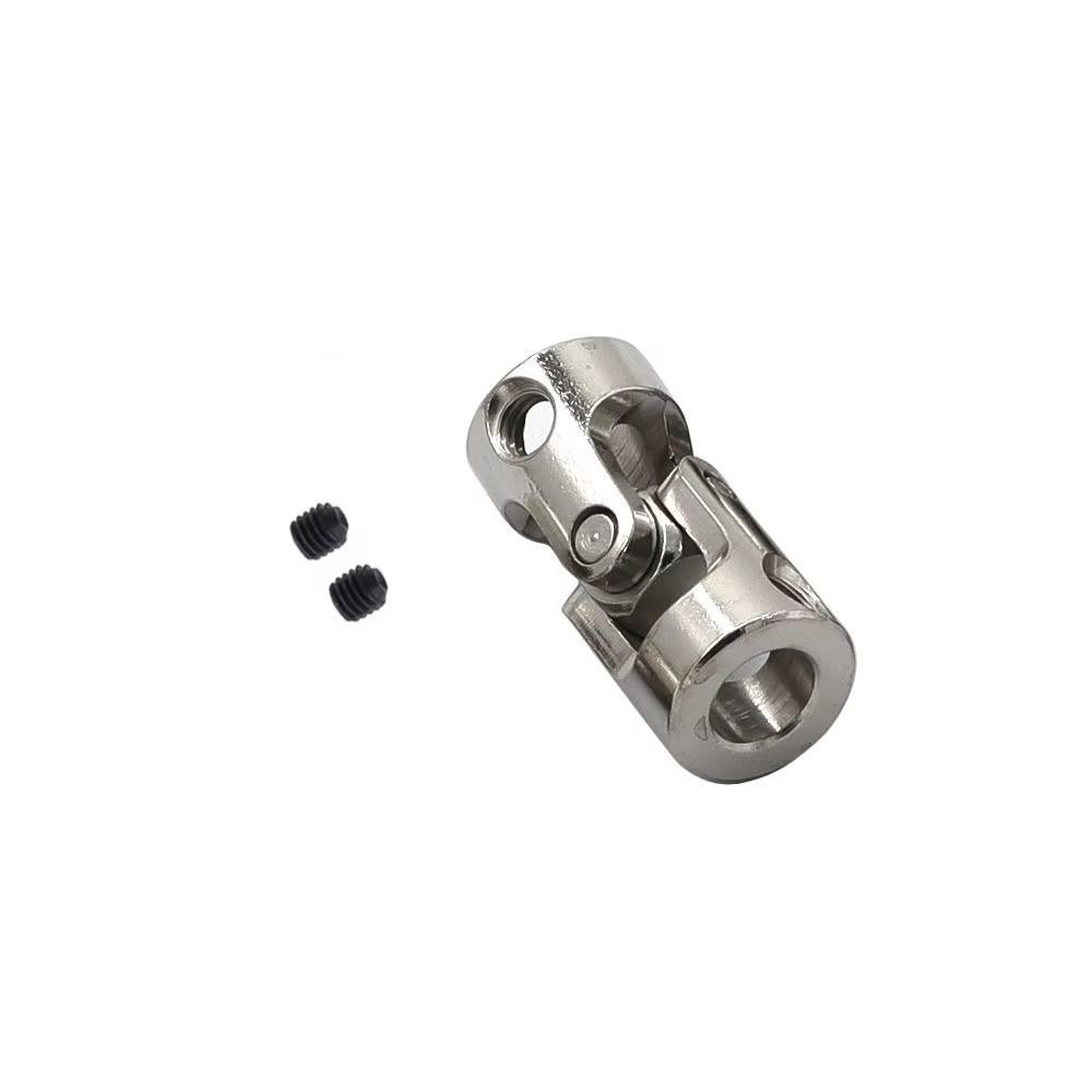 Junta UPSTOP Cardan , Conector De Motor Universal De 2.3/3/4/5/6/8/10/12 Mm  , Acoplador De Eixo De Metal Prateado De Vár | Shopee Brasil