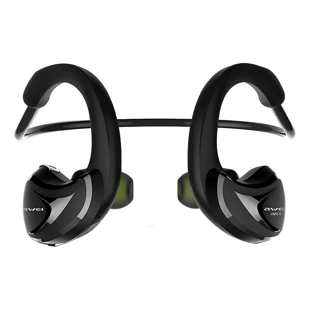 fone de ouvido in-ear sem fio awei a880bl ipx5 bluetooth cor preto