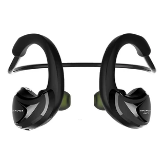 fone de ouvido in-ear sem fio awei a880bl ipx5 bluetooth cor preto