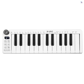 M-VAVE Midi Portátil 1 Botão Sensível À Velocidade 1 25 Teclas-Smk-Sensitive Com De 25 Velocidades Novo 5.22 Te 25 Usb 1