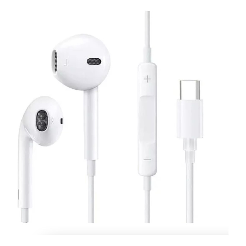 Fone De Ouvido Usb-c Para iPhone 15, 16, Samsung E Xiaomi | Shopee Brasil