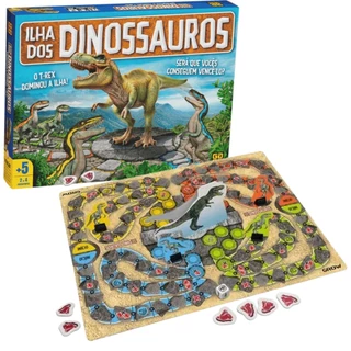 Jogo Ilha Dos Dinossauros 04274 Grow