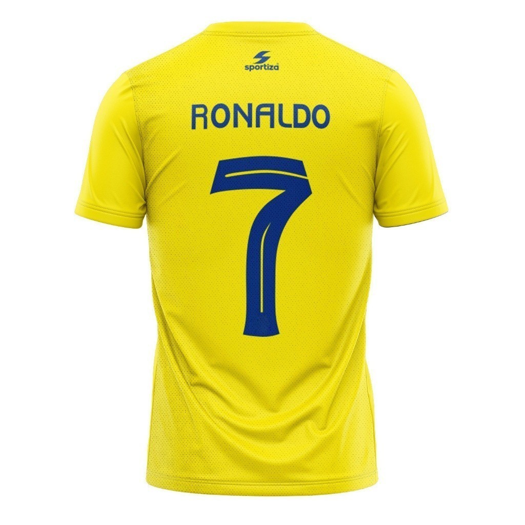 E nova Camisa Cristiano Ronaldo CR7 Al Nassr