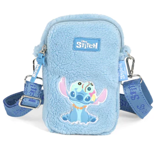 Bolsa Bag Transversal de Pelúcia Stitch Disney Premium em Oferta na Shopee