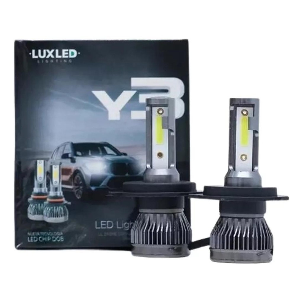 Par Super Led H7 Lampada Y3 14000lm 28w 6500k