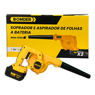 Soprador De Folhas Com 2 Bateria 21v Aspirador Elétrico