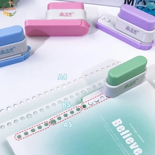 PEEWANY1 Perfurador De Papel Com 5 Furos , Mini Conta Manual Estacionário , Padrão De Segurança De 6 Mm
