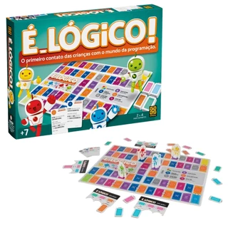 Jogo de Tabuleiro É Logico - 4280 Grow